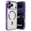 Apple İphone 17 Pro Max Kross Magneticsafe Kapak - Mor