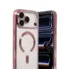 Apple İphone 17 Pro Max Kross Magneticsafe Kapak - Rose