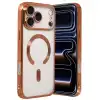 Apple İphone 17 Pro Max Kross Magneticsafe Kapak - Turuncu
