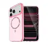 Apple İphone 17 Pro Max Live Diamond Magsafe Kapak - Pembe
