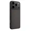 Apple İphone 17 Pro Max Nano İçi Kadife Silikon - Gri
