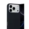 Apple İphone 17 Pro Max Nano İçi Kadife Silikon - Siyah