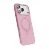 Apple İphone 17 Pro Max Regal Magsafe Standlı Kapak - Açık Pembe