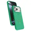 Apple İphone 17 Pro Max Regal Magsafe Standlı Kapak - Yeşil