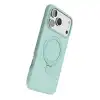 Apple İphone 17 Pro Regal Magsafe Standlı Kapak - Su Yeşili