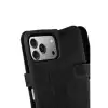 Apple İphone 17 Pro Trend S Plus Kapaklı Kılıf - Siyah