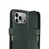 Apple İphone 17 Pro Trend S Plus Kapaklı Kılıf - Yeşil