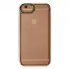 Apple İphone 6 Kılıf Liva Lens Silikon - Yeşil
