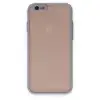 Apple İphone 6 Kılıf Montreal Silikon Kapak - Gri
