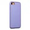 Apple İphone 7 Kılıf Coco Deri Silikon Kapak - Açık Lila