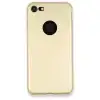 Apple İphone 7 Kılıf First Silikon - Gold
