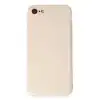 Apple İphone 7 Kılıf First Silikon - Krem