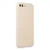 Apple İphone 7 Plus Kılıf First Silikon - Krem