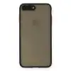 Apple İphone 7 Plus Kılıf Montreal Silikon Kapak - Siyah