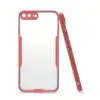 Apple İphone 7 Plus Kılıf Platin Silikon - Pembe