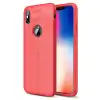 Apple İphone X Kılıf Auto Focus Kapak - Kırmızı