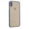 Apple İphone X Kılıf Montreal Silikon Kapak - Gri
