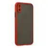 Apple İphone X Kılıf Montreal Silikon Kapak - Kırmızı