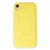 Apple İphone Xr Kılıf First Silikon - Sarı