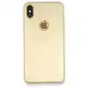 Apple İphone Xs Max Kılıf First Silikon - Gold