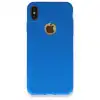Apple İphone Xs Max Kılıf First Silikon - Mavi