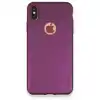 Apple İphone Xs Max Kılıf First Silikon - Mürdüm