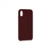 Apple İphone Xs Max Kılıf Lansman Legant Silikon - Bordo