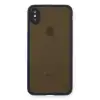 Apple İphone Xs Max Kılıf Montreal Silikon Kapak - Lacivert