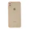 Apple İphone Xs Max Kılıf Montreal Silikon Kapak - Pembe
