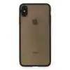 Apple İphone Xs Max Kılıf Montreal Silikon Kapak - Siyah