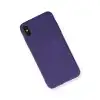 Apple İphone Xs Max Kılıf Nano İçi Kadife Silikon - Mor