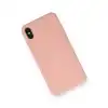 Apple İphone Xs Max Kılıf Nano İçi Kadife Silikon - Pembe
