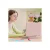 Apple Macbook Air 15 2024 Macbook Deri Kapak - Pembe