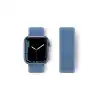 Apple Watch 38mm Hasırlı Cırtcırtlı Kordon (saat Değildir) - Mavi