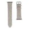 Apple Watch 38mm Karo Motif Kordon (saat Değildir) - Lila