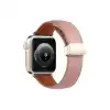 Apple Watch 38mm Kr414 Daks Deri Kordon (saat Değildir) - Pembe