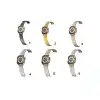 Apple Watch 38mm Made Metal Kordon (saat Değildir) - Gümüş-gold