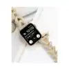 Apple Watch 38mm Node Taşlı Kordon (saat Değildir) - Siyah