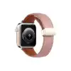 Apple Watch 42mm Kr414 Daks Deri Kordon (saat Değildir) - Pembe