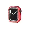 Apple Watch 44mm Taşlı Kasa - Kırmızı
