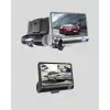 Araç Kamerası 3’lü Full HD DVR 1080P Gece Görüşlü ve G-Sensörlü