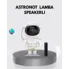 Astronot Şekilli Galaxy Projeksiyon Lambası Nebula Efektli Dekoratif Lamba