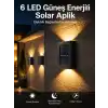 Bahçe Aydınlatması Solar Güneş Enerjili Dekoratik Led Işıklı Lamba