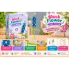 Block Flower 117 Parça Çiçek Hazeran