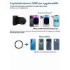 Bluetooth Manyetik Telefon Yapıştırma Kavrama Halka Dolgu Işığı İle Magsafe Selfie Klips