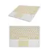 Bluetooth Touchpad Klavye Ultra İnce Taşınabilir Q Klavye Yeni Nesil