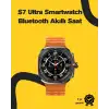 Bluetooth ve Sesli Görüşme Özellikli Akıllı Saat | 2 Ekran | 400 mAh Batarya