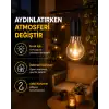 C Tipi Şarjlı Asılabilir Kamp Feneri