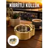 Çakmaklı Küllük Paslanmaz Metal Dayanıklı Tasarım Yeni Nesil