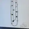 Çelik Çoklu Kolye